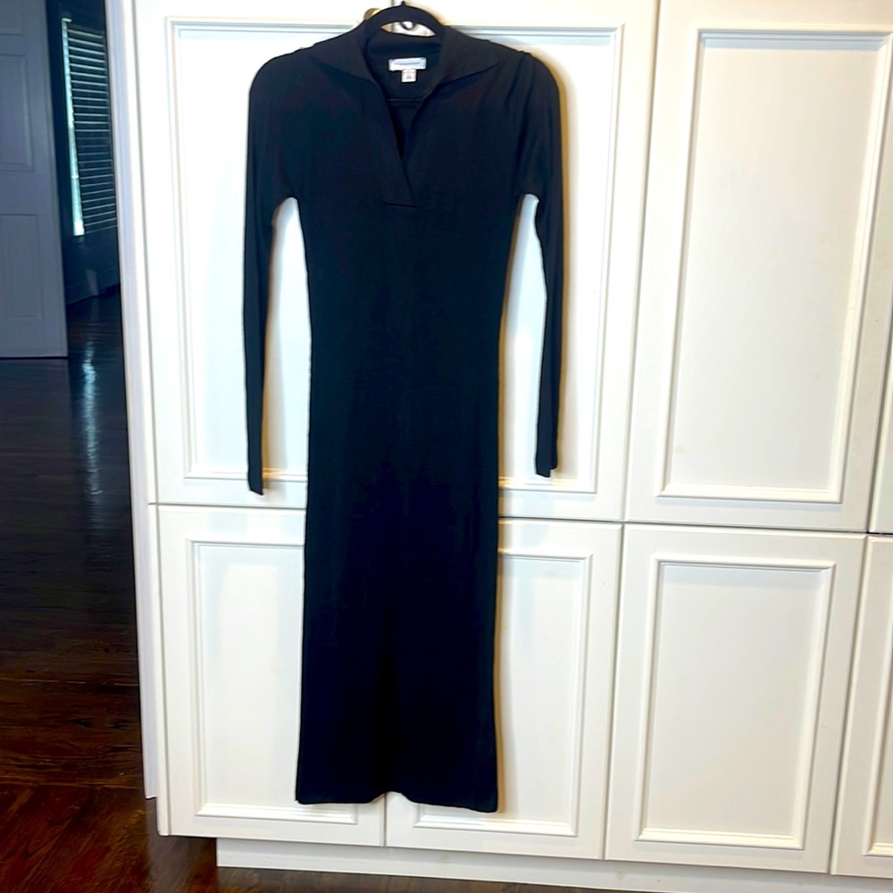 TOPSHOP ultra soft collared sweater dress